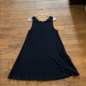 Old Navy Black Swing Dress.